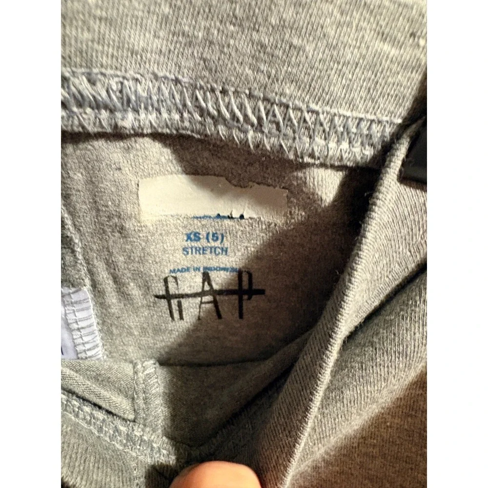 GAP Kids Girls Grey Long Pants with Purple Pineapple Sz XS (5)